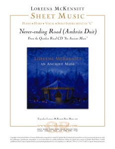 Never-ending Road (Amhrán Duit) Sheet Music